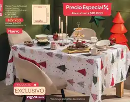 Nova Venta Exclusivo - mantel/funda de navidad oferta