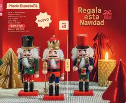 Nova Venta Especial - set 3 cascanueces oferta