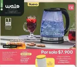 Nova Venta Valor - hervidor eléctrico walo 1.8l oferta