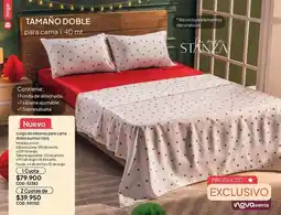 Nova Venta Exclusivo - juego de sábanas para cama doble puntos rojos oferta