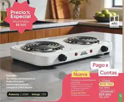 Nova Venta Home elements - estufa eléctrica oferta