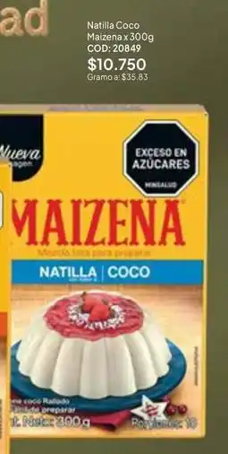 Nova Venta Maizena - natilla coco x 300g cod: 20849 oferta
