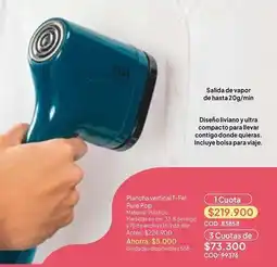 Nova Venta Compacto - plancha vertical t-fal pure pop oferta