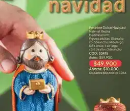 Nova Venta Pesebr ilde{e} dulce navidad cod: 53415 oferta