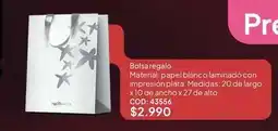 Nova Venta Bolsa regalo cod: 43556 oferta