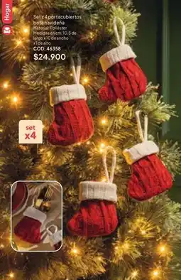Nova Venta Set x4 porta cubiertos bellanavidad oferta