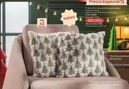 Nova Venta Especial - set 2 forros navideños para cojines oferta