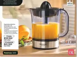 Nova Venta Universal - exprimidor eléctrico 1.5l oferta