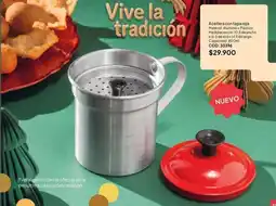 Nova Venta Tapa roja - aceitera con tapa roja oferta