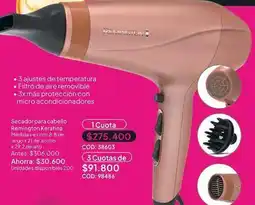 Nova Venta Remington - secador para cabello keratina oferta