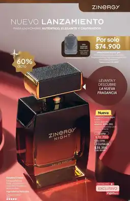Nova Venta Valor - zinergy night eau de parfum oferta