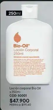 Nova Venta Bio oil - loción corporal x 250ml cod: 50001 oferta