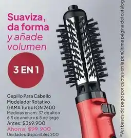Nova Venta Pago - cepillo para cabello modelador rotativo gama turbo ion 2600 oferta