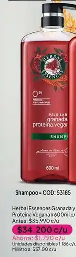 Nova Venta Herbal essences - shampoo - cod: 53185 oferta