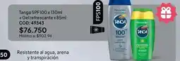 Nova Venta Tanga spf100 x 130ml + gel refrescante x 85ml cod: 49343 oferta