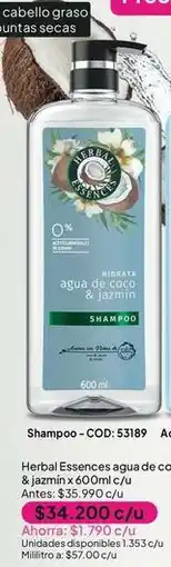 Nova Venta Herbal essences - shampoo - cod: 53189 oferta