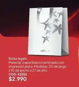 Nova Venta Bolsa regalo cod: 43556 oferta
