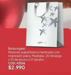 Nova Venta Natura - bolsa regalo cod: 43556 oferta