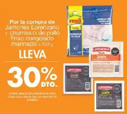 Metro Frikó jamón lorenzano churrasco de pollo oferta