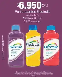 Metro Electrolit rehidratantes oferta