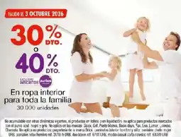 Metro puritas ropa interior oferta