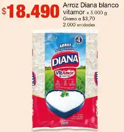 Metro Diana arroz blanco vitamor oferta