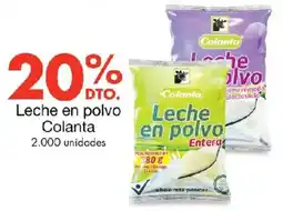 Metro Colanta leche en polvo oferta