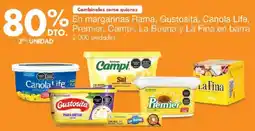 Metro Margarinas Rama Gustosita Canola Life Premier Campi La Buena La Fina oferta
