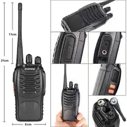 Falabella Radio Intercomunicador Walkie Takie Boafeng Bf 888S Kit X 2 oferta