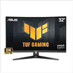 Falabella MONITOR TUF GAMING 32" 2K QHD - 180HZ - 0.5MS| CURVO - AMD FREESYNC - sRGB 120% oferta