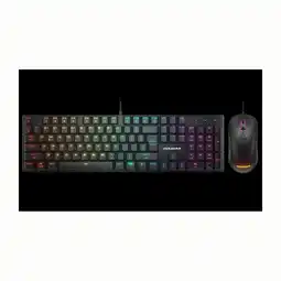 Falabella Kit Gamer de Periféricos COMBAT S RGB con Teclado Mecánico Switch Red y Mouse oferta