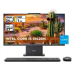 Falabella TODO EN UNO 27IRH9 INTEL CORE I5-13420H 24GB RAM 1TB SSD 27 FHD LUNA GREY oferta