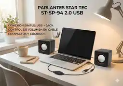 Falabella Parlante star tec 2.0 usb negro oferta
