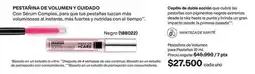 Avon Pestafina de volumen y cuidado negro (bb022) oferta