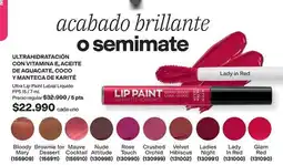 Avon Brillante - lip paint oferta