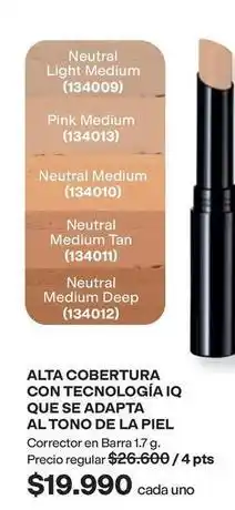 Avon Medium - corrector en barra oferta
