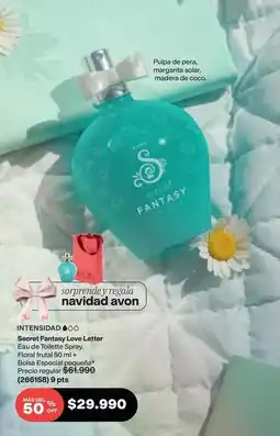 Avon Avon - secret fantasy love letter eau de toilette spray oferta