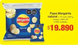 Metro Margarita papa natural oferta