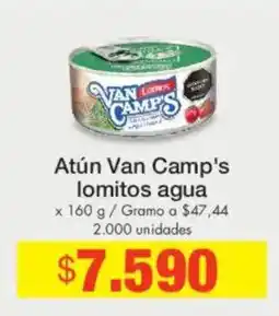 Metro Van Camp's atún lomitos agua oferta