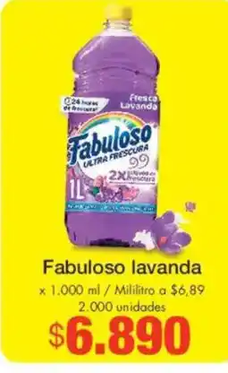 Metro Fabuloso lavanda oferta