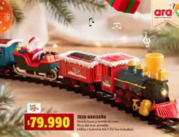 Ara Toy logic tren navideño oferta