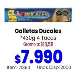 MercaTodo Galletas Ducales oferta