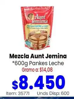 MercaTodo Aunt Jemima Mezcla Aunt Jemina oferta