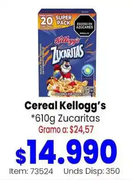 MercaTodo Kellogg's Zucaritas oferta