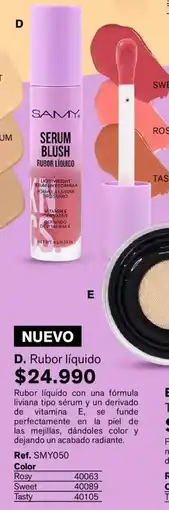 Leonisa Samy serum blush oferta