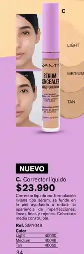 Leonisa Samy corrector líquido oferta