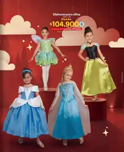 Olímpica Disfraces para niñas oferta