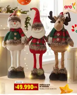 Ara Muñeco alto de navidad oferta