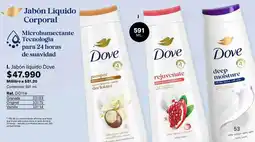 Leonisa Dove Jabón Líquido oferta