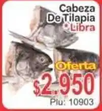 La Feria Cabeza De Tilapia oferta